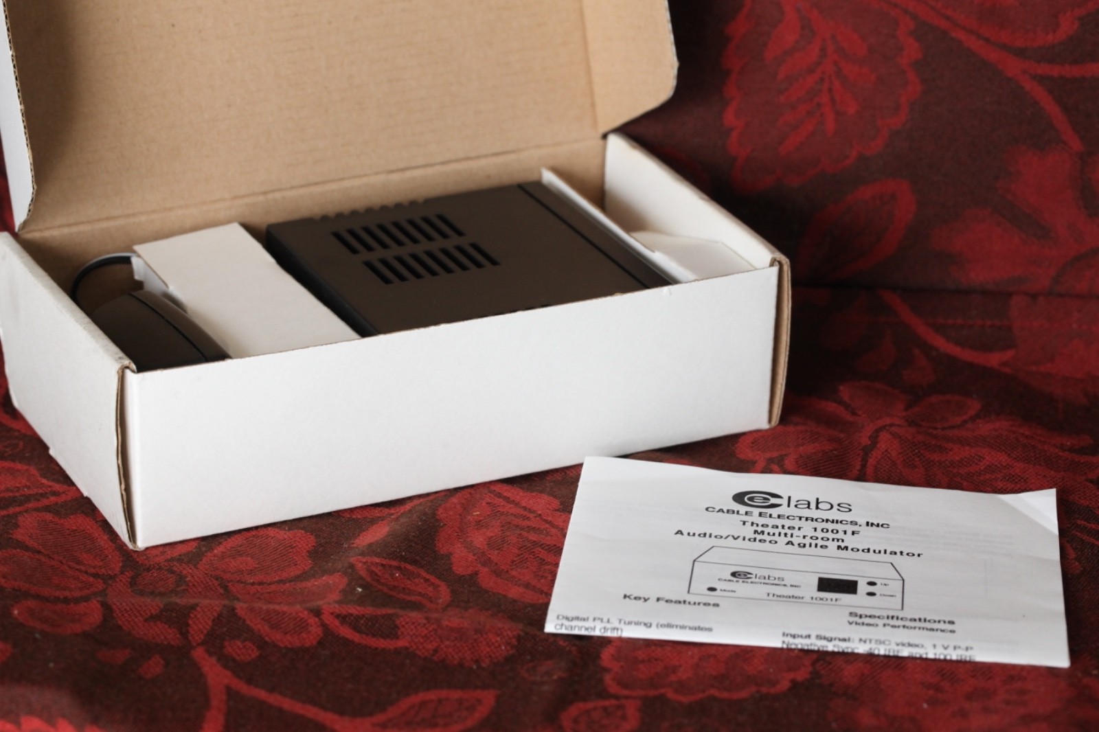 Cable Electronics 1001F 125 Channel Modulator NIB