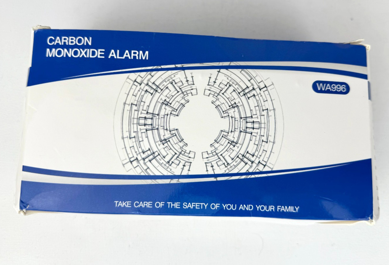 WA996 CARBON MONOXIDE ALARM - Set of 3