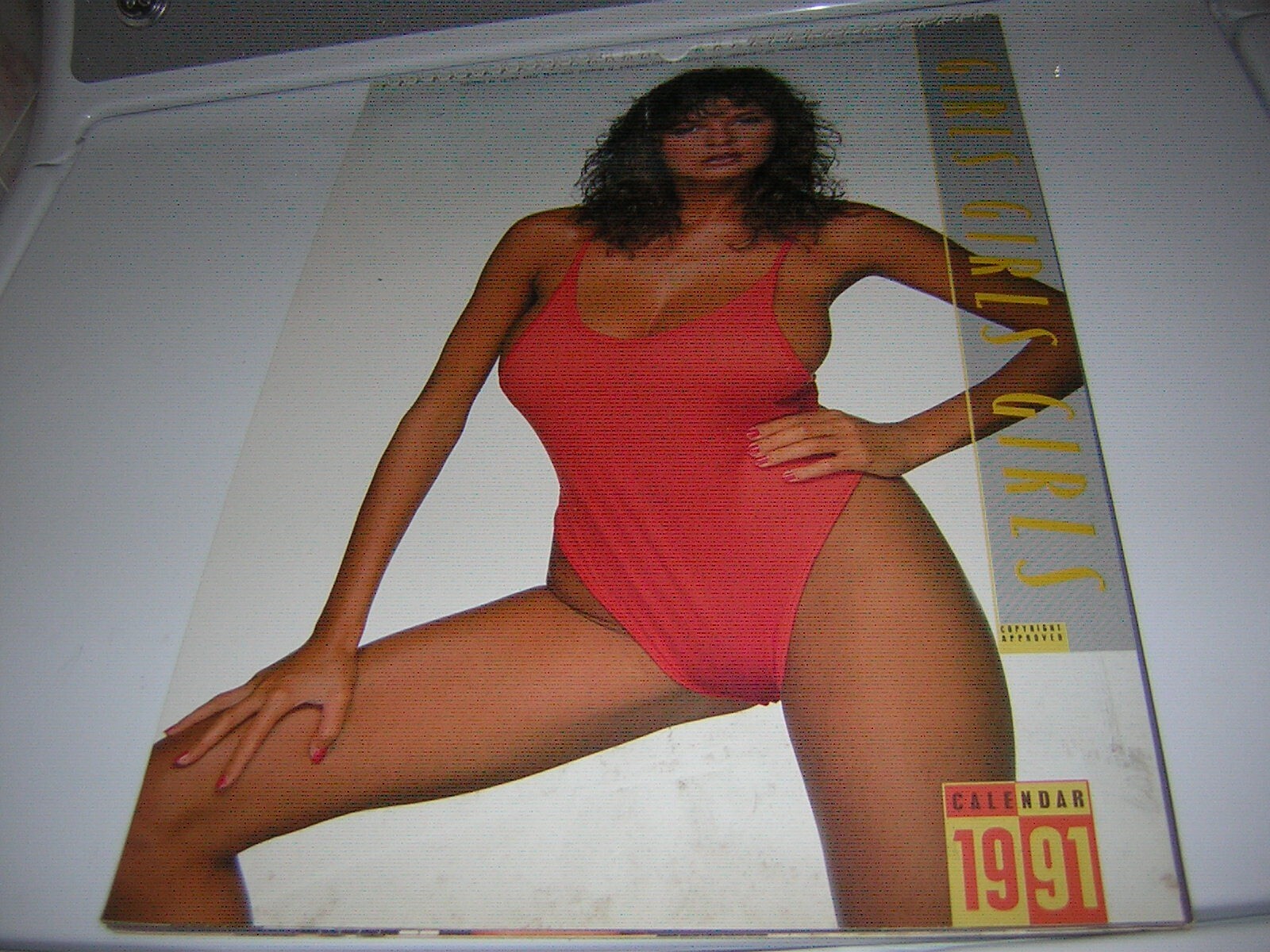 DONNA EWIN CALENDAR 1991 VINTAGE IMPORT UK VINTAGE GIRLS GIRLS GIRLS MANCAVE