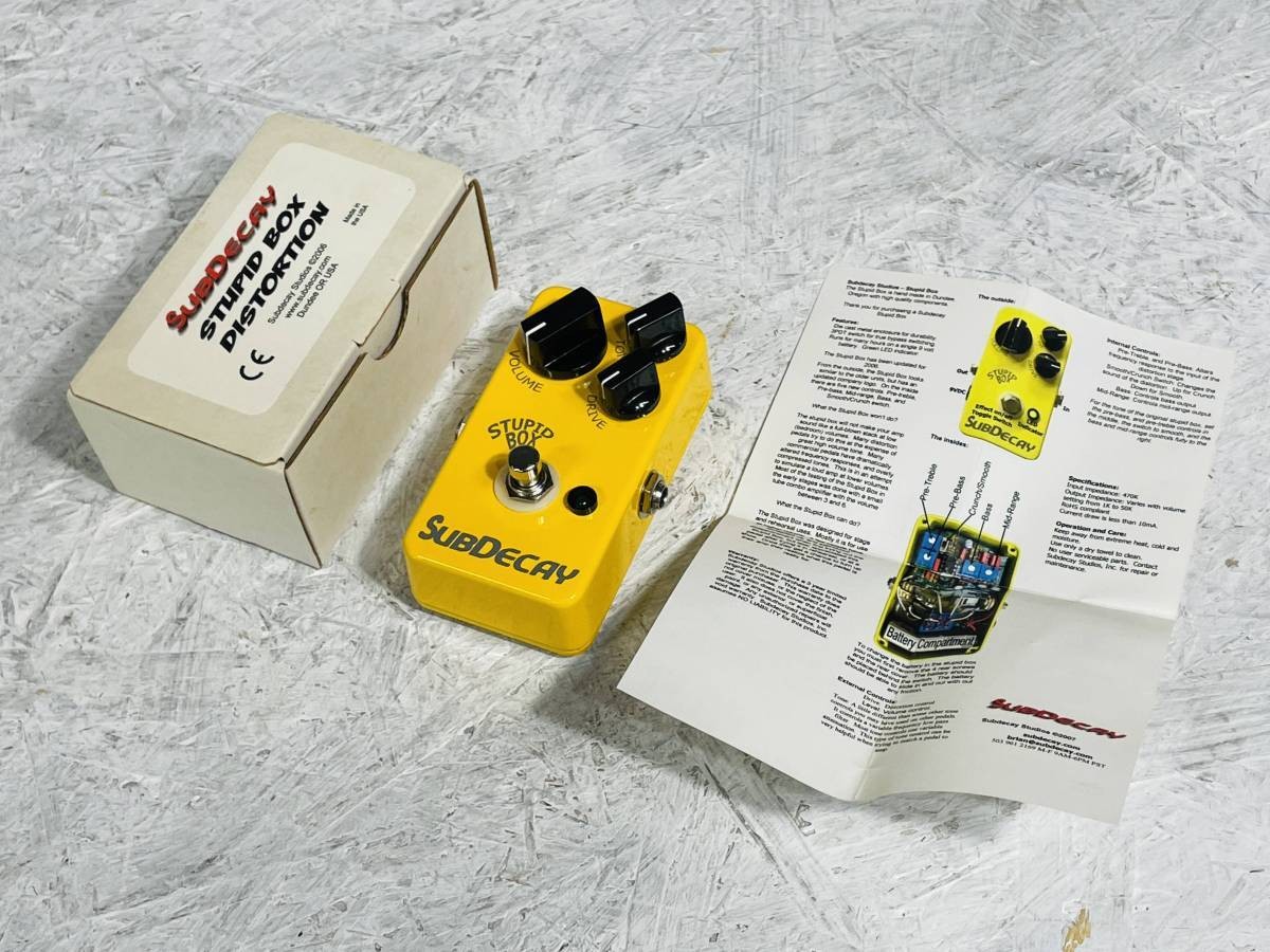 SUBDECAY STUPID BOX 689654