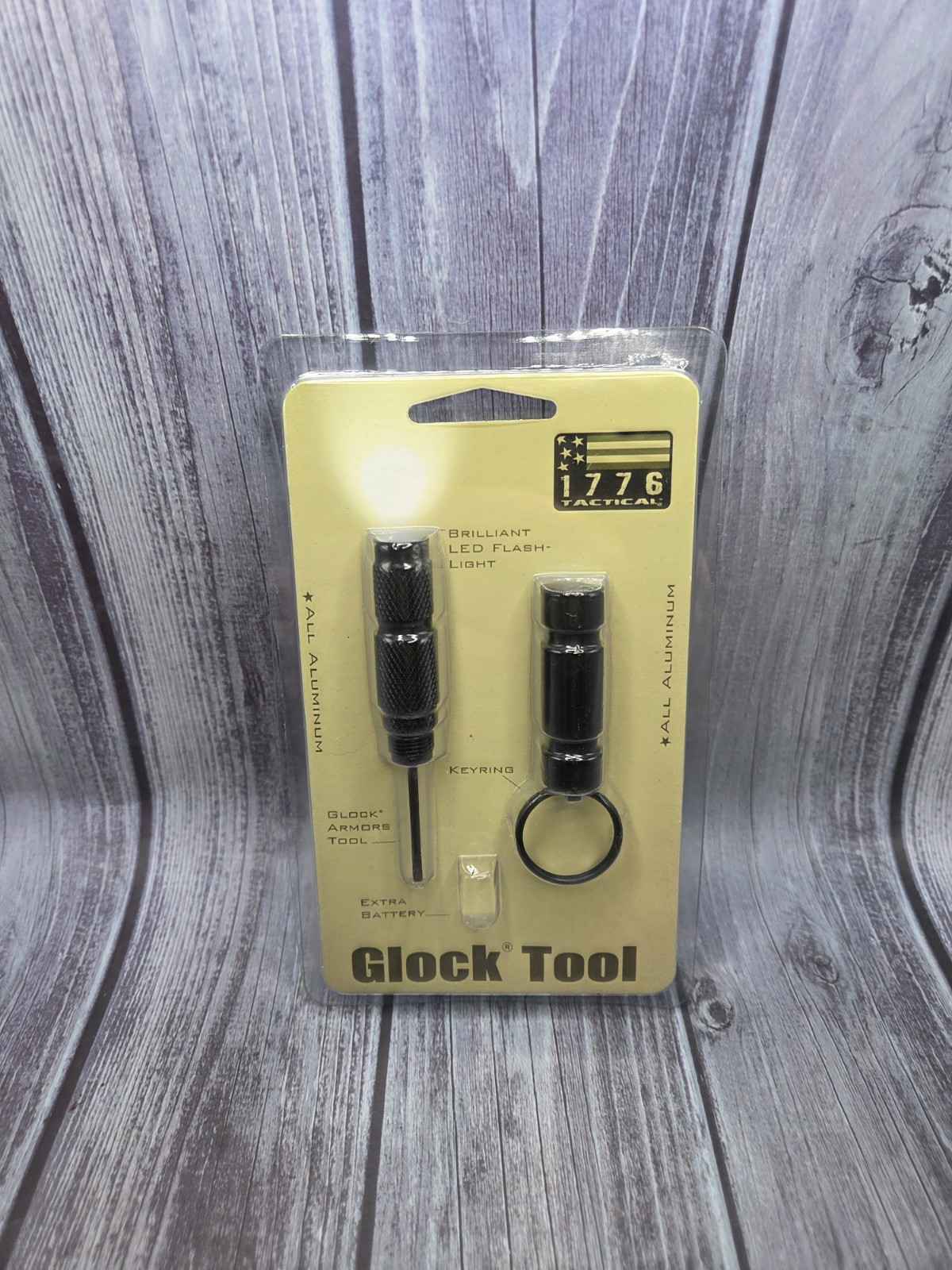Glock Armorer's Tool Keychain Hand Punch - 1776 Tactical - Non-working Light