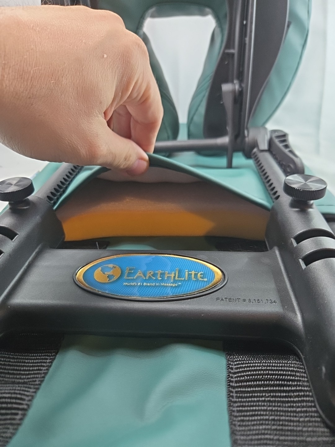 Earthlite TravelMate Portable Desktop Massage Support System - Blue