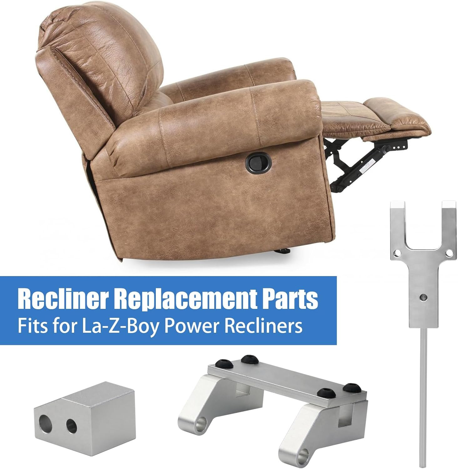 Recliner Replacement Parts for Lazy Boy, Metal Toggle Drive Connector and Metal