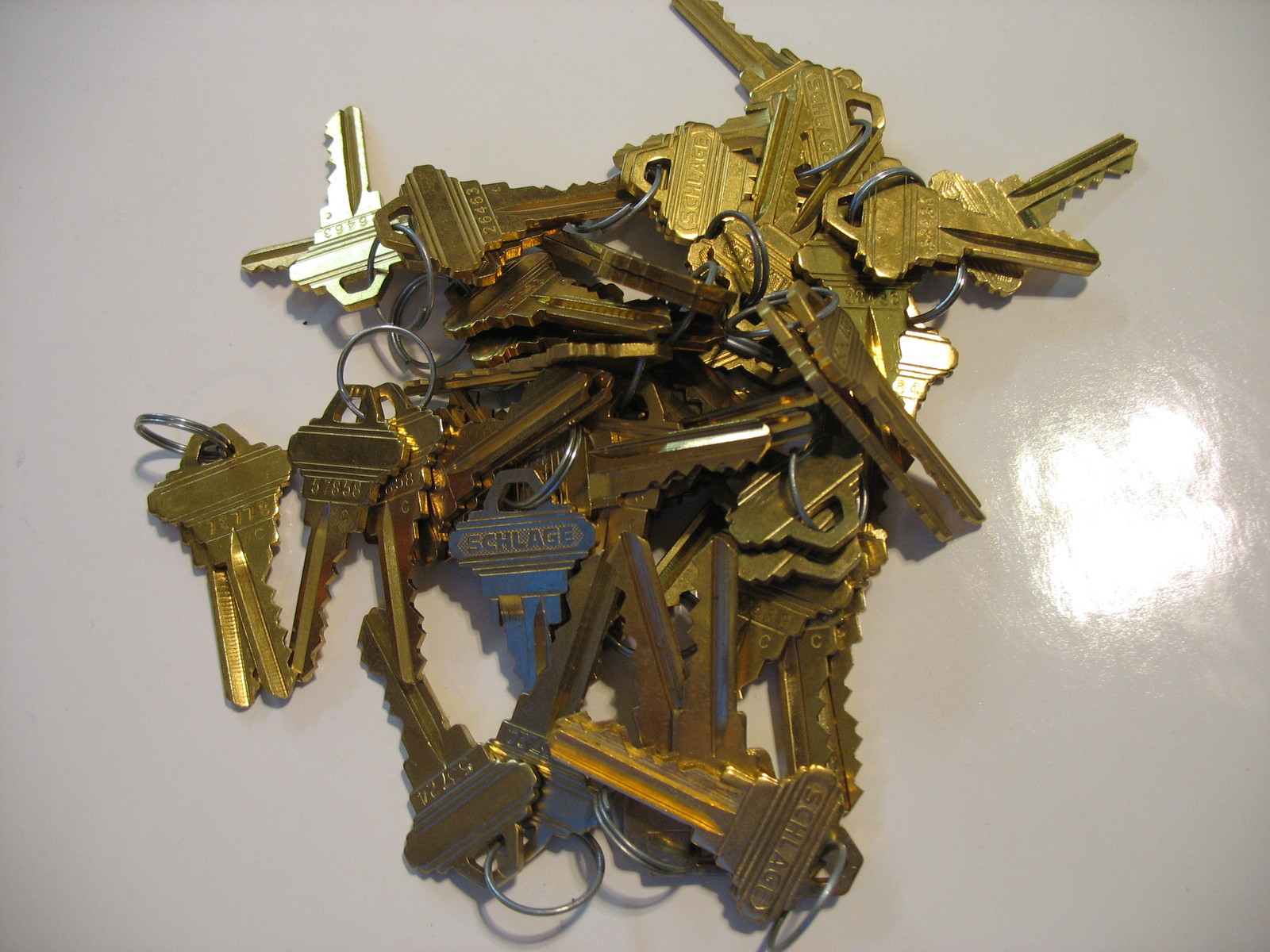 20  Pair ORIGINAL SCHLAGE C Keys 5 PIN FACTORY PRECUT KEYS 40 Keys Locksmith