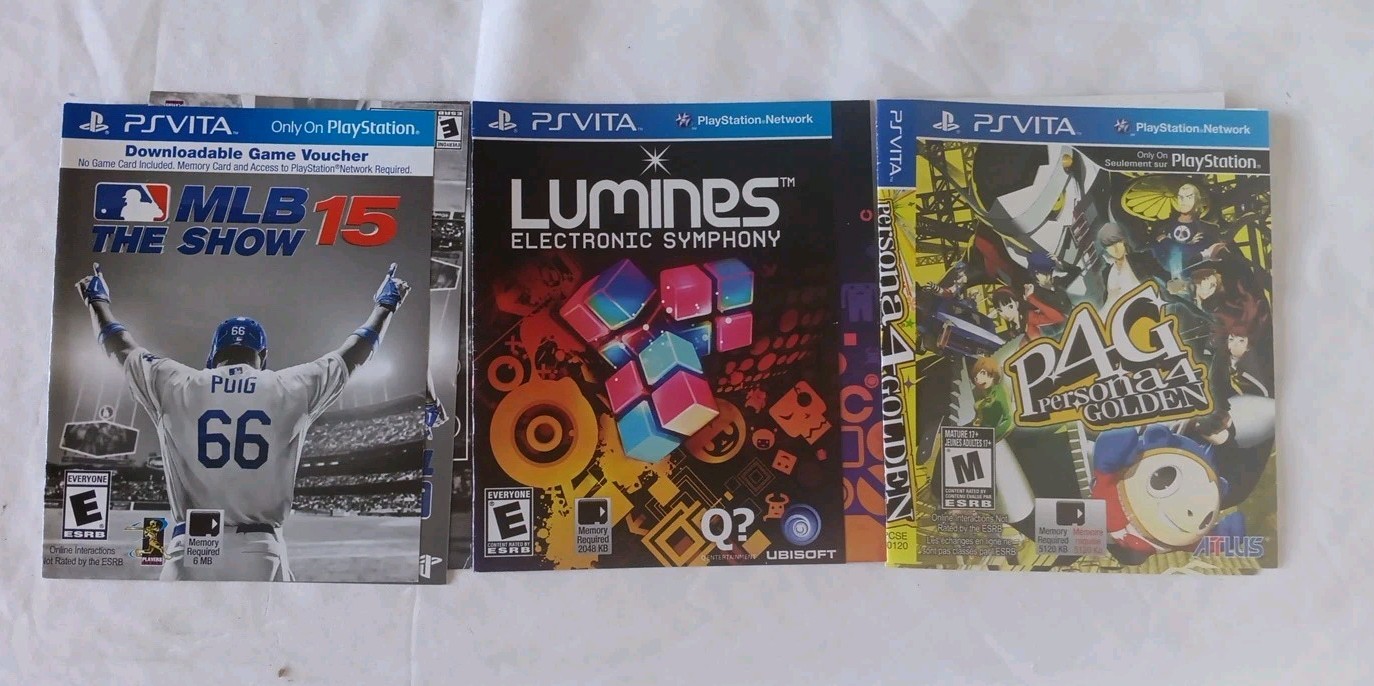 Playstation Portable (PSP) & PS Vita Replacement Cover Art