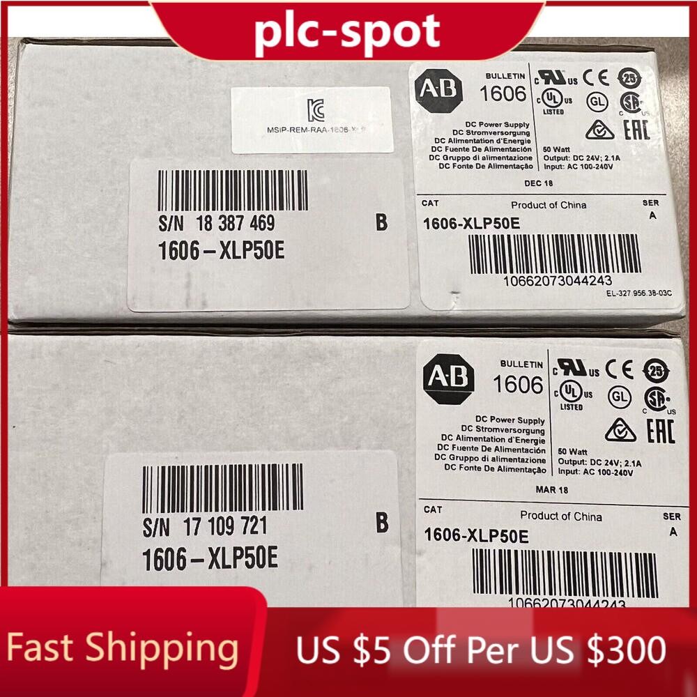 New In Box Allen-Bradley 1606-XLP50E POWER SUPPLY 1606XLP50E Fast Shipping
