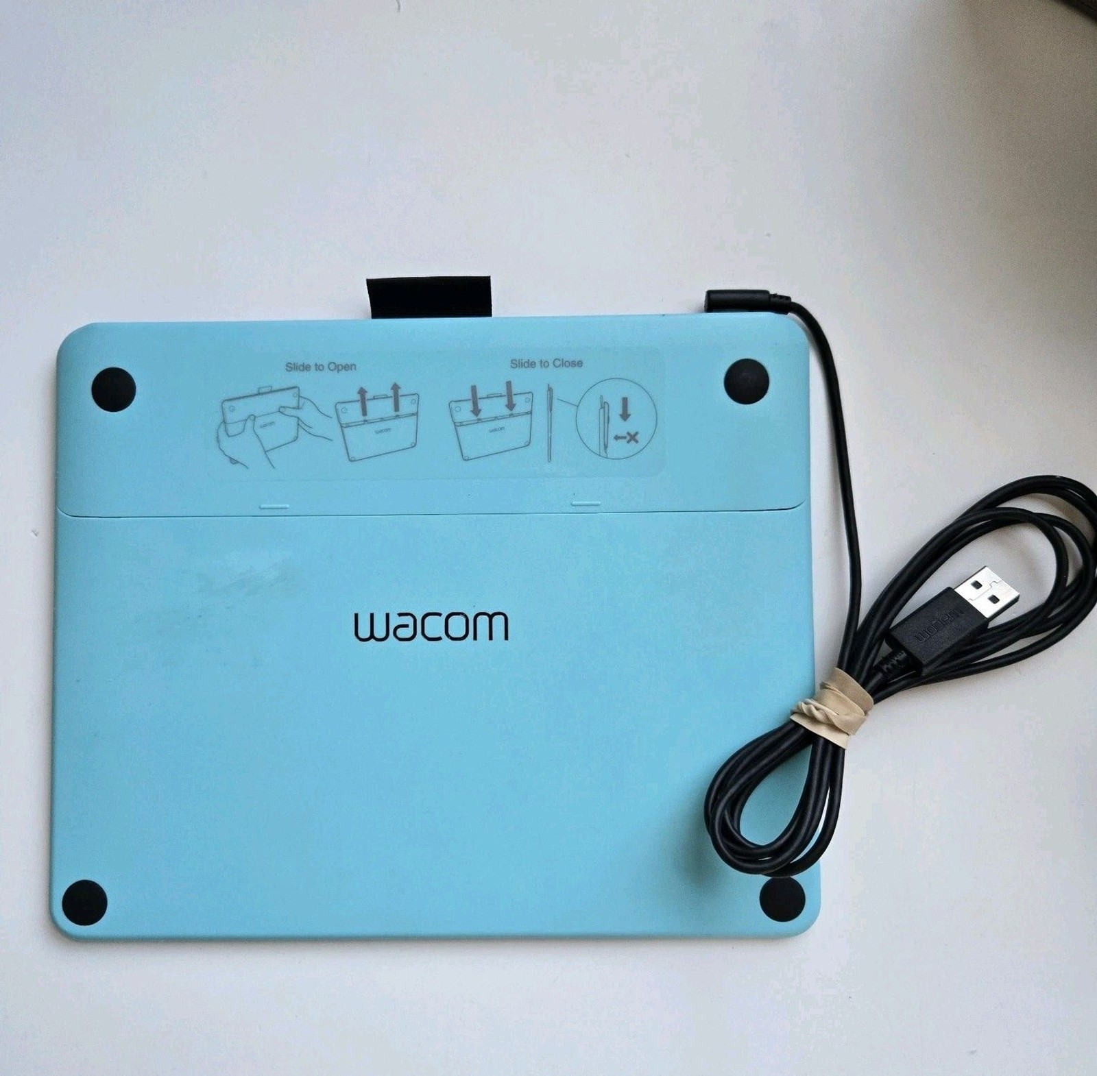 Wacom Intuos Draw CTL490 Digital Drawing Graphics Tablet UNTESTED has USB Cable