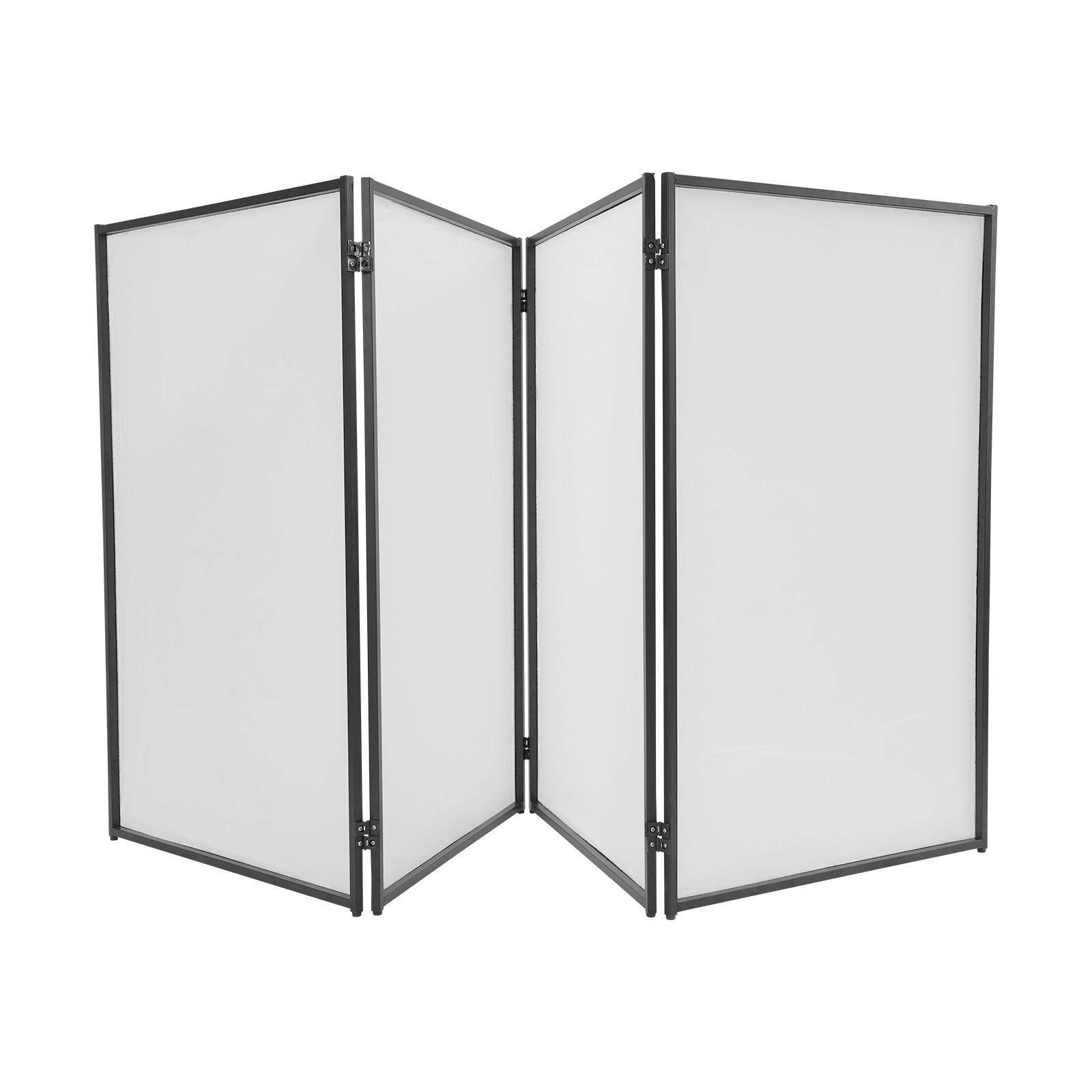 4-Panel 28x47" DJ Foldable Facade Event Booth Panel Portable Cover Screen w/ Bag