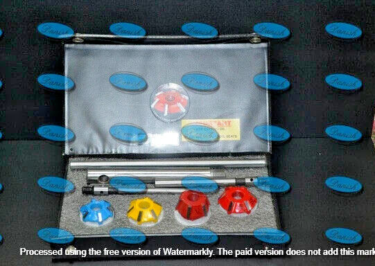 VALVE SEAT CUTTER KIT MODREN MOTOTRCYCLES,CARS 22m-24 m 45* 24m-22m 60* CARBIDE