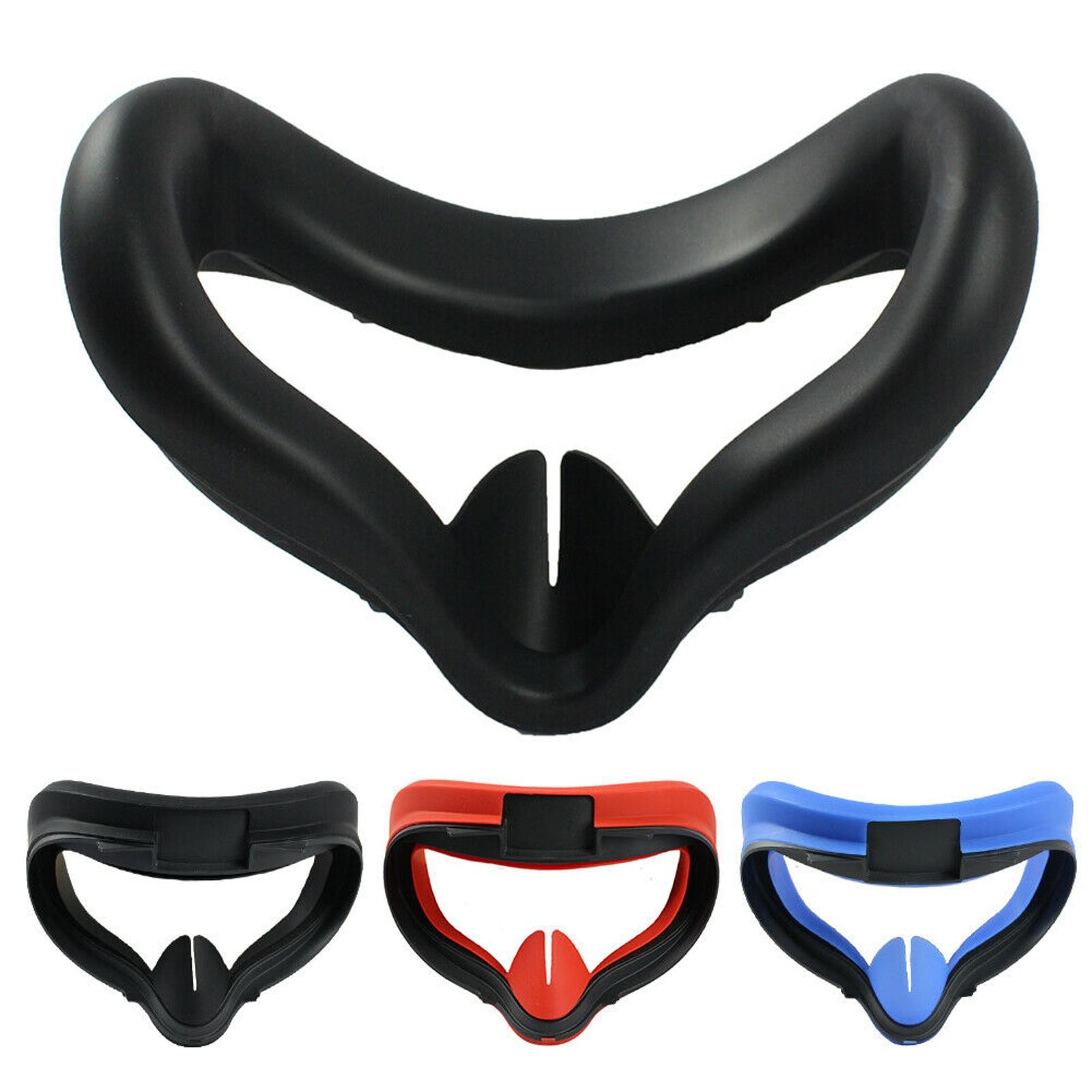 Anti-Sweat Gaming Headset Cushion Pad Silicone Eye Cover for Oculus Quest 2 VR s