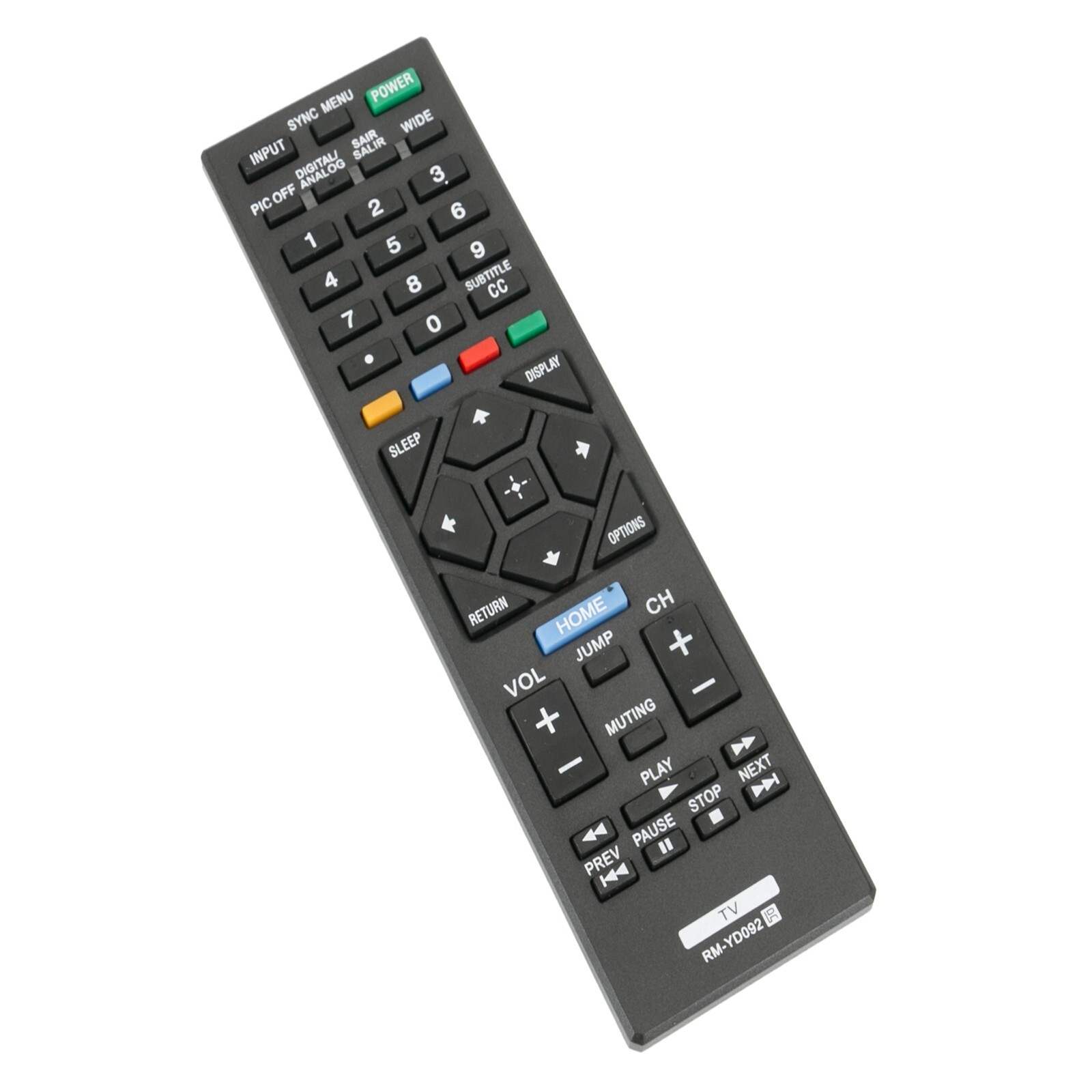RM-YD092 Replace Remote for Sony LED TV KDL-40R450A KDL-50R450A KDL-40R550C