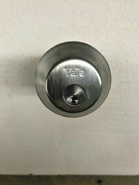 YALE 3512B 626 SINGLE CYLINDER DEADBOLT Para Key US26D 2 3/4"