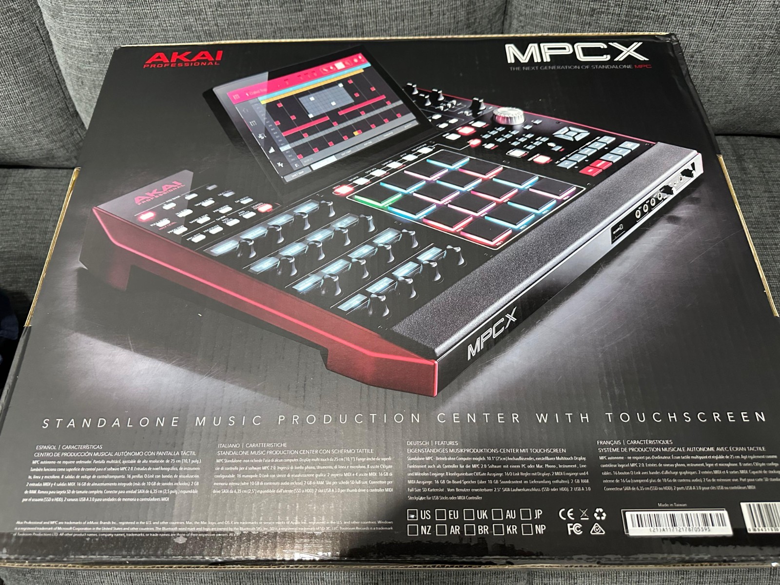Akai Professional MPC X Standalone digital sampler