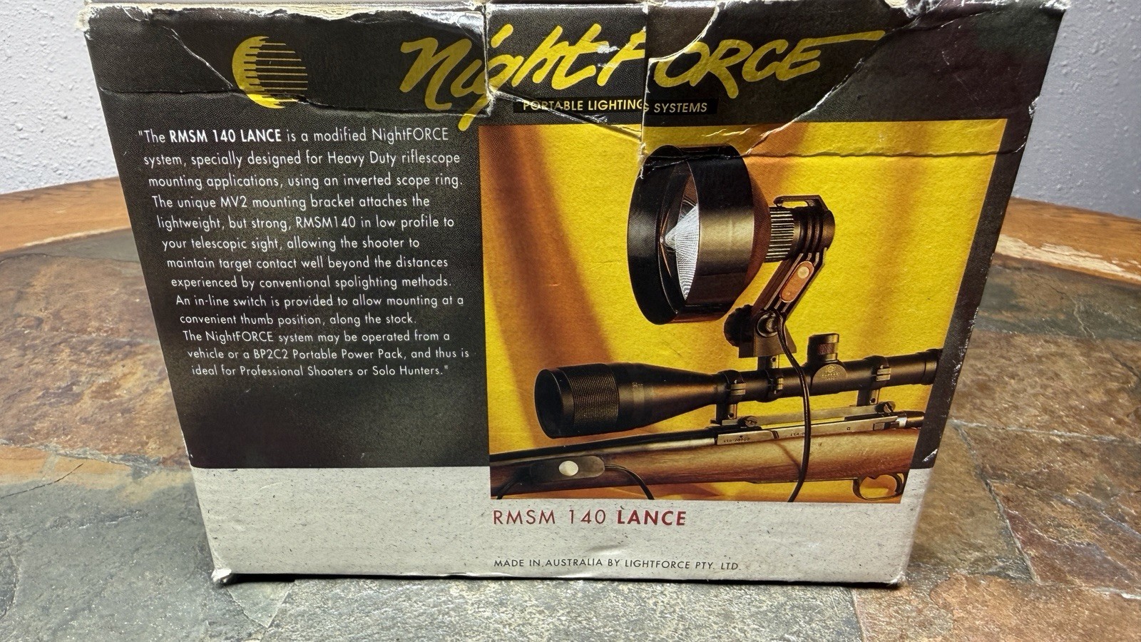 Lightforce RMSM 140 Lance “NightFORCE” Rifle Mounted Hunting Light