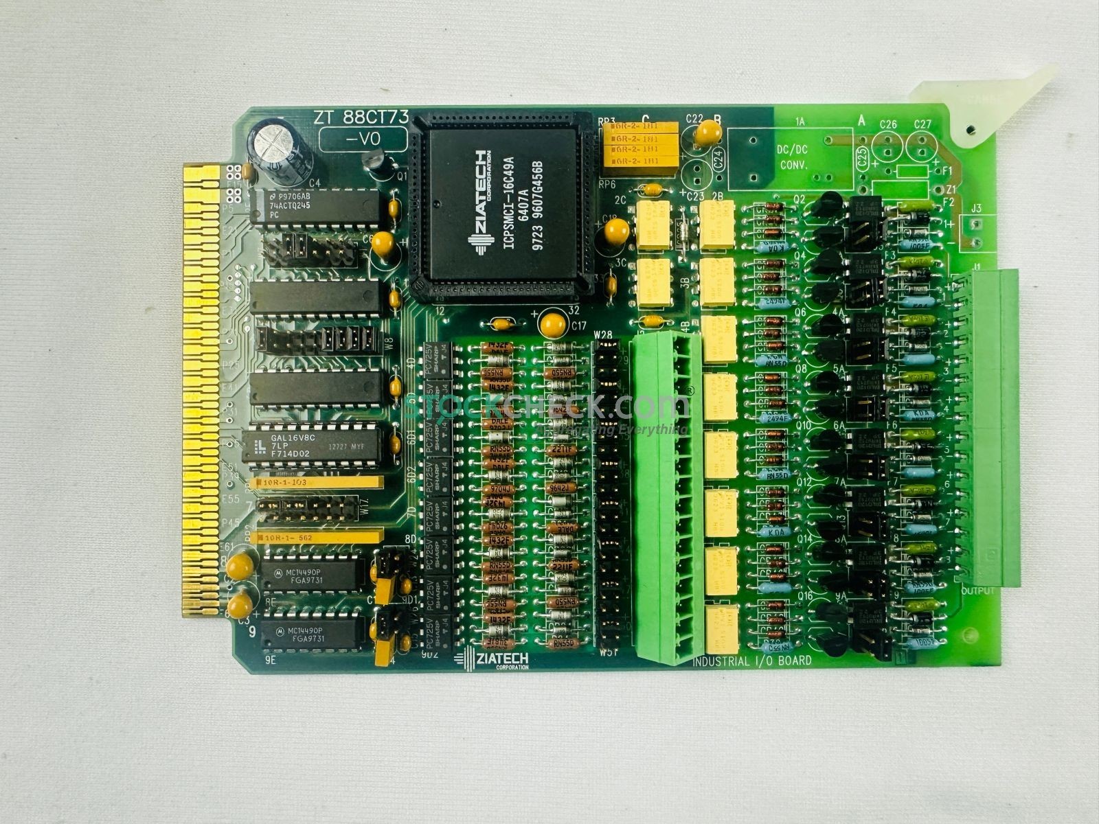 Ziatech ZT88CT73 Optically Isolated Industrial I/O Interface Card