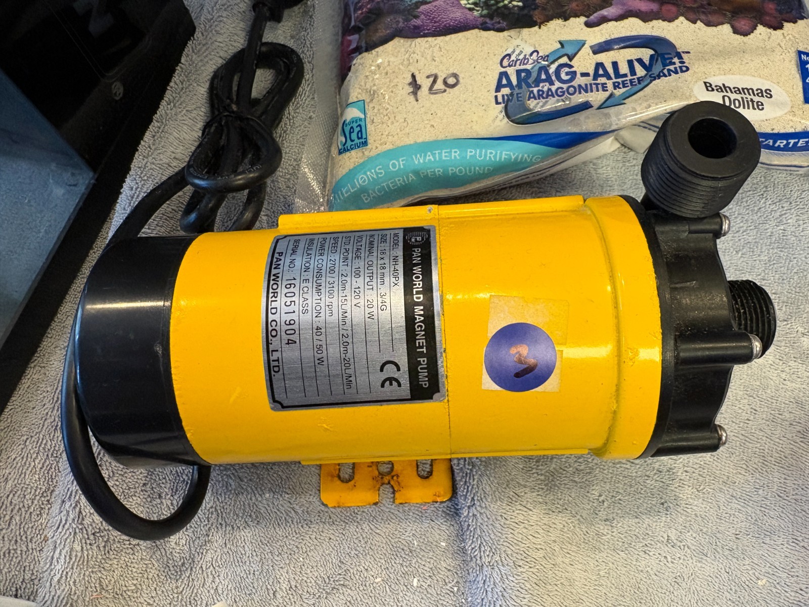 Panworld NH-40PX External Pump - NEW