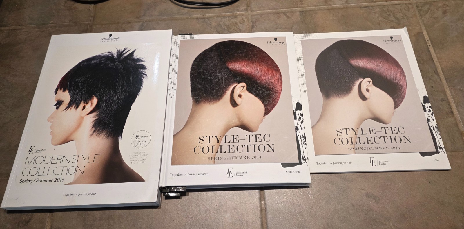 3 Schwarzkopf professional  essential looks Style Co books/magazines 2014-15
