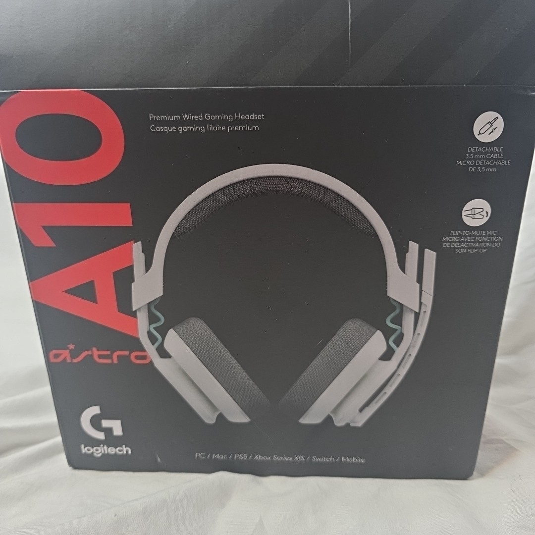 Logitech Astro A10 Gen 2 Gaming Headset - PC, PS5, Xbox Series XIS, & Switch(CCO
