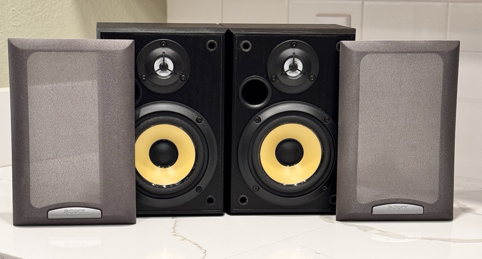 SONY SS-MB150H Stereo Bookshelf  Speaker System 120W Max Input Power