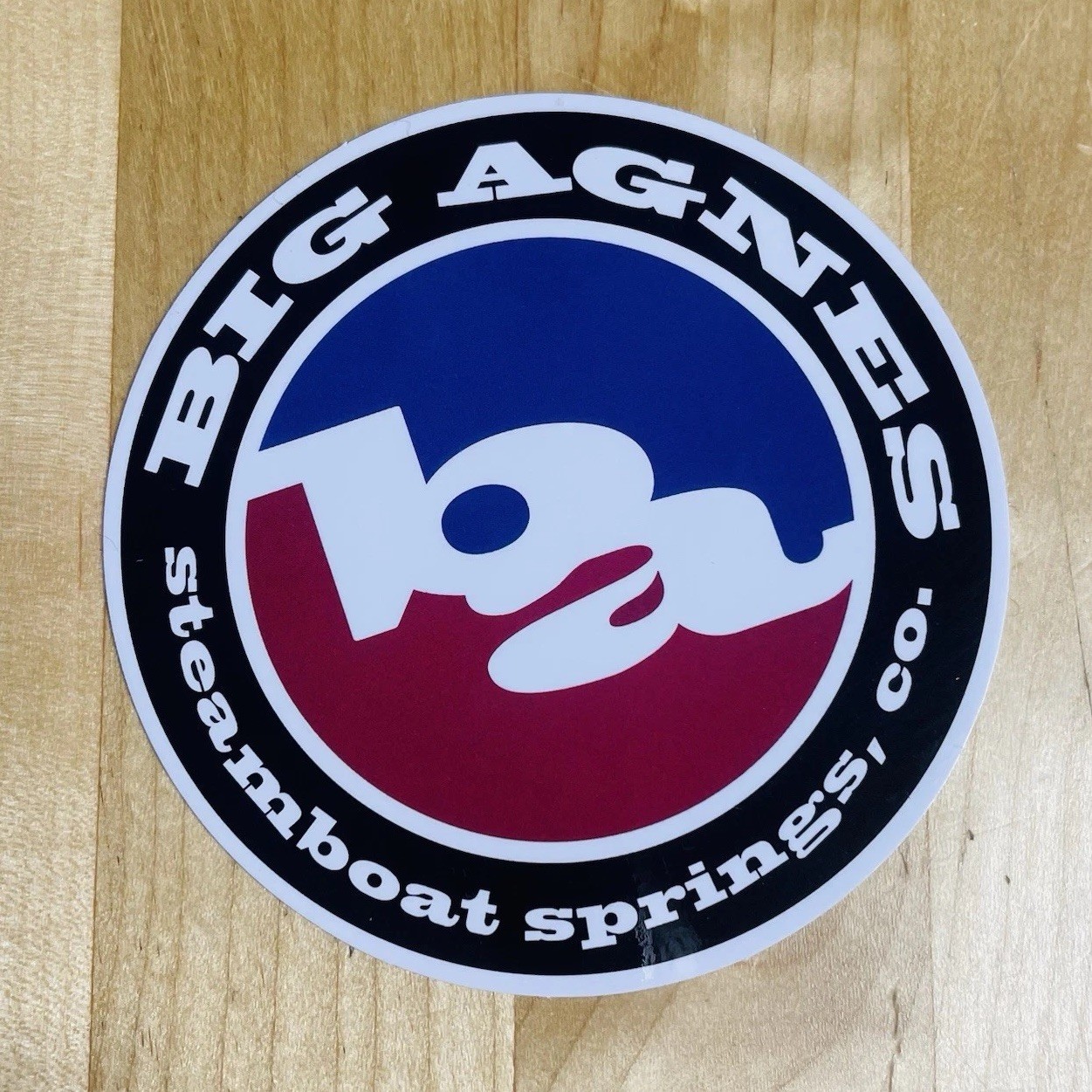 Big Agnes Outdoor Apparel Camping Gear Logo 2.5" Glossy Vinyl Sticker Decal