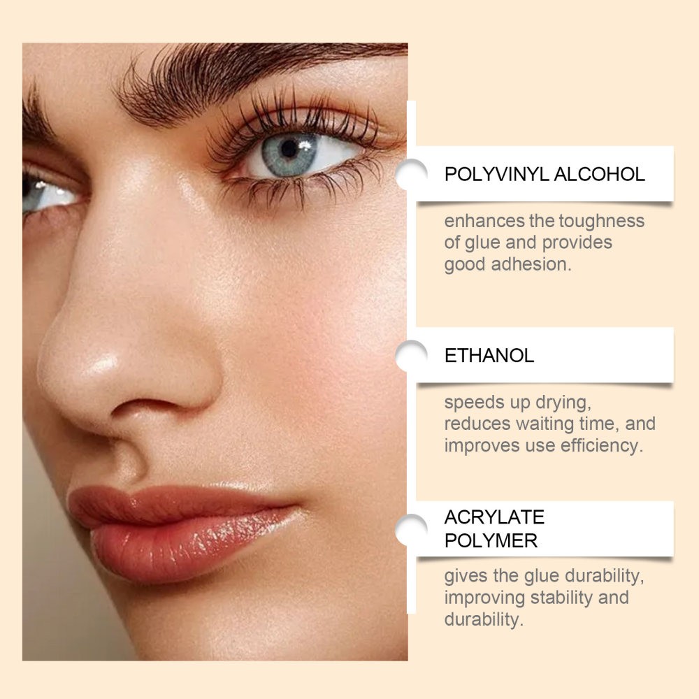 False Eyelash Adhesive Eyelash Glue Qui-drying Stereotyping