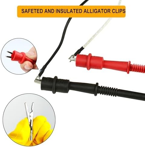 KIT-14 Test Lead Set,Compatible with Fluke Ideal Simpson mprobe Digital Multimet