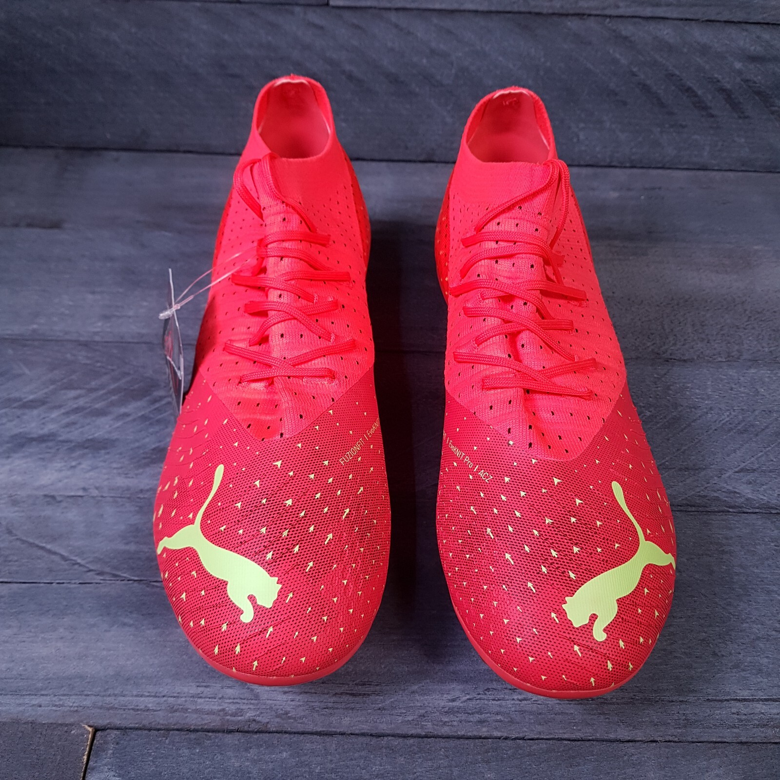 PUMA Future 3.4 FG/AG Red Synthetic Football Soccer Cleats Mens 11