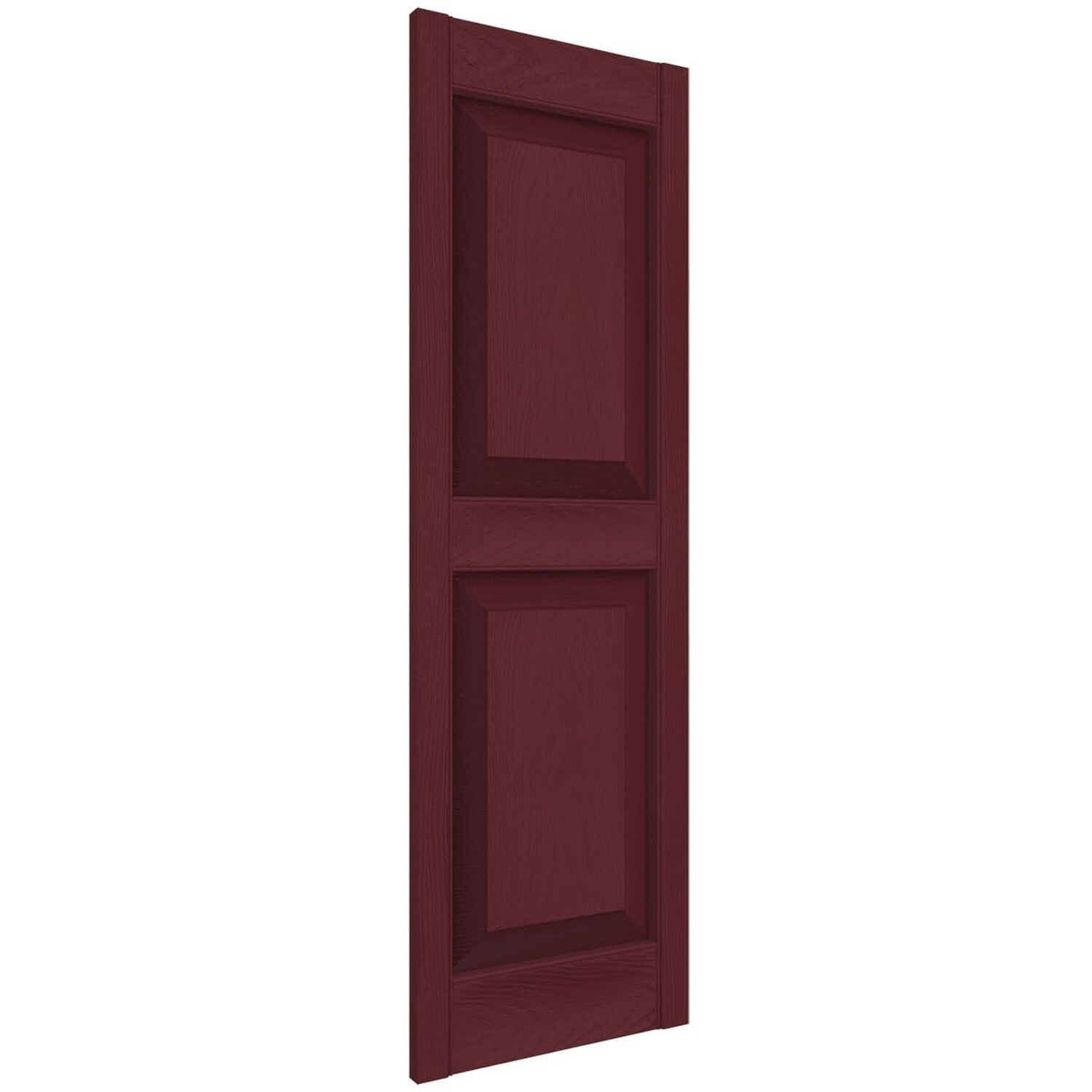 Ekena Millwork Lifetime Vinyl LP2S14X03500WN Standard Two Equal Panel Vinyls,...
