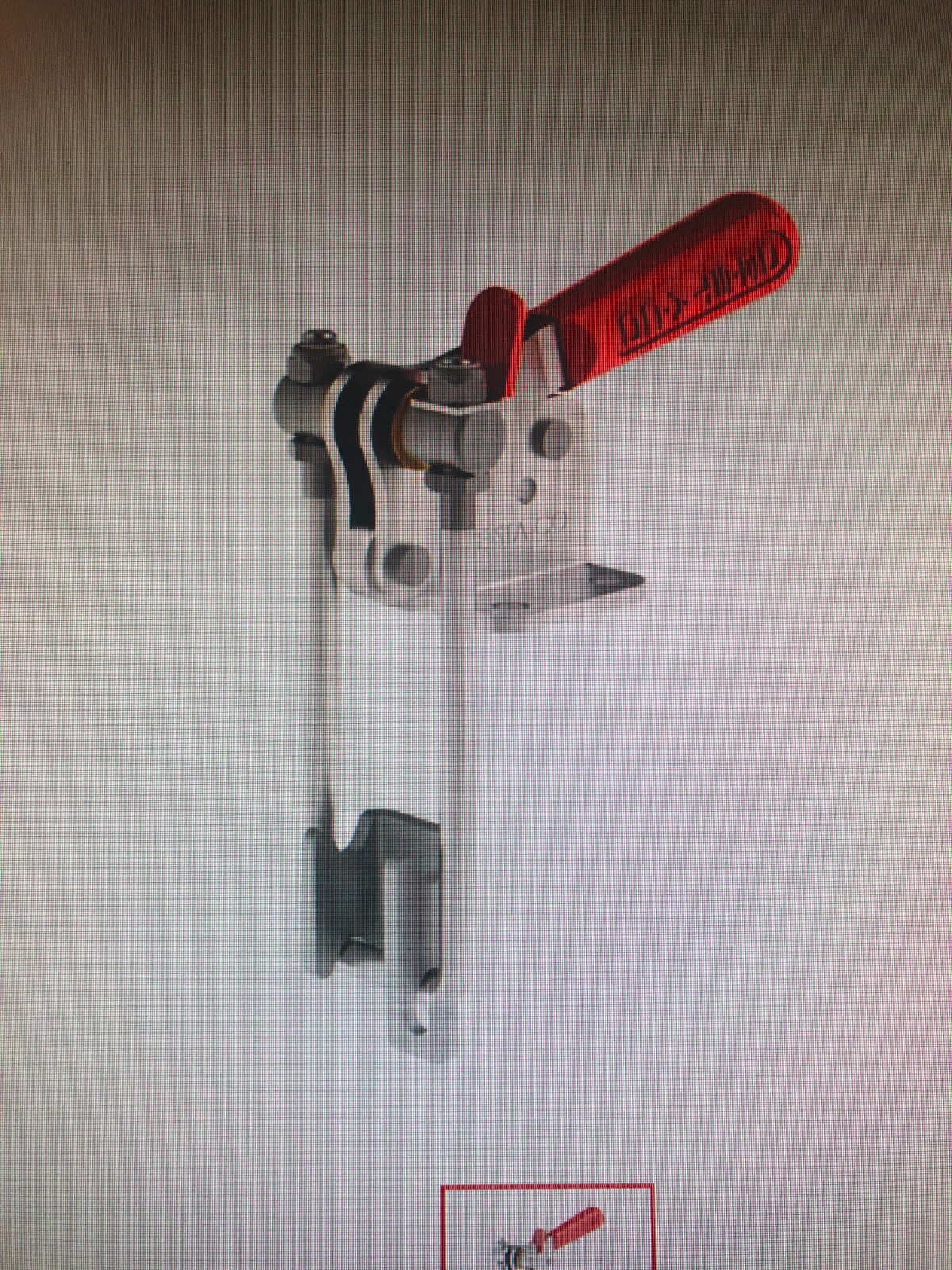 De-Sta-Co - 324 Compact U-Shaped Toggle Clamp Vertical Handle