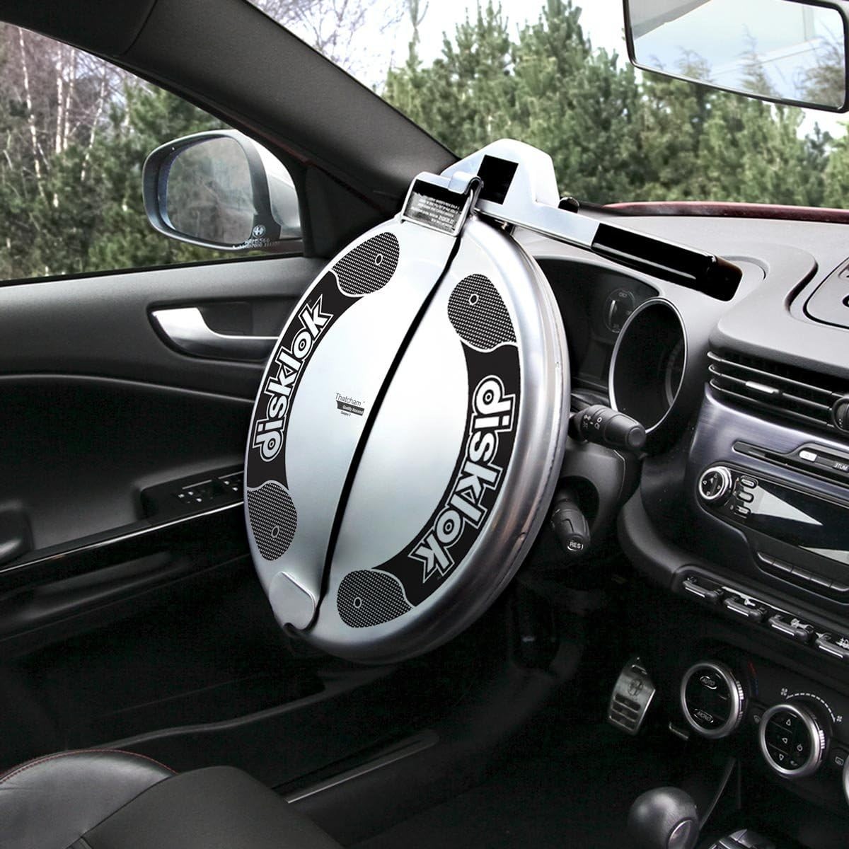 Disklok Small Steering Wheel Lock with Storage Bag