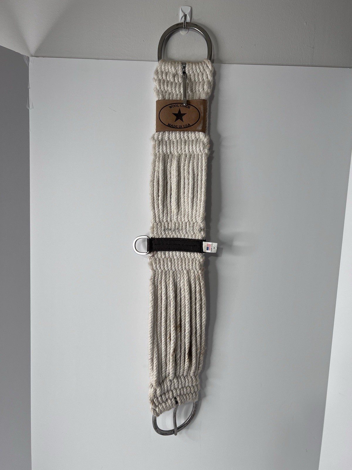34" Mohair Wool Roper Cinch