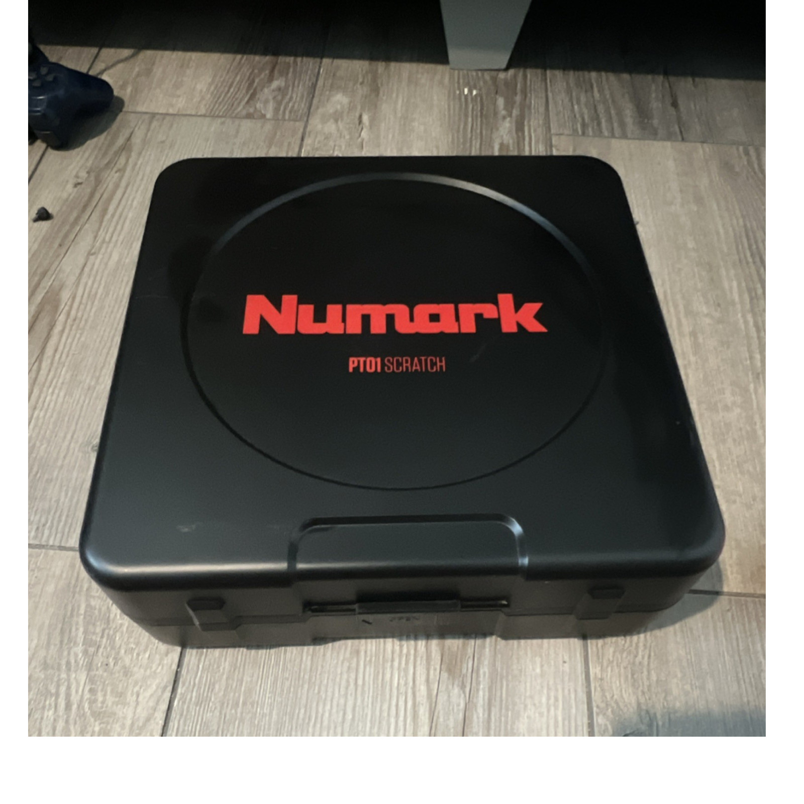 Numark PT01 Scratch Portable DJ Turntable Built-in Speaker with Kutter Fader