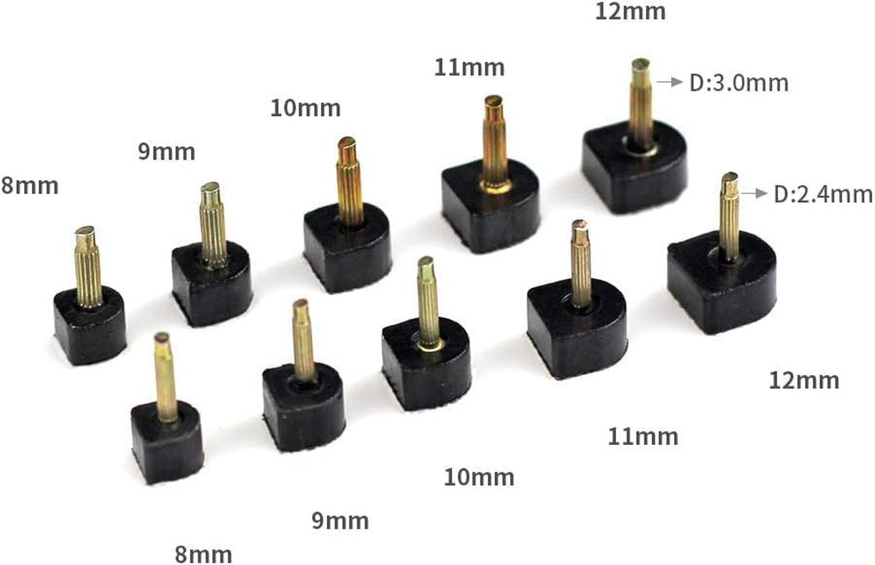 High Heel Tips Replacement Kit, Black Taps Caps Replacement Repair, U-Shape Dowe