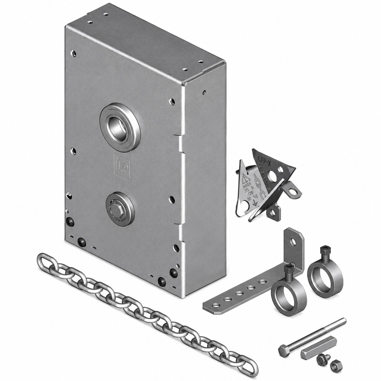 Canimex Garage Door Chain Hoist Drive Jackshaft 1″ ID Shaft 4.5:1 Reduction