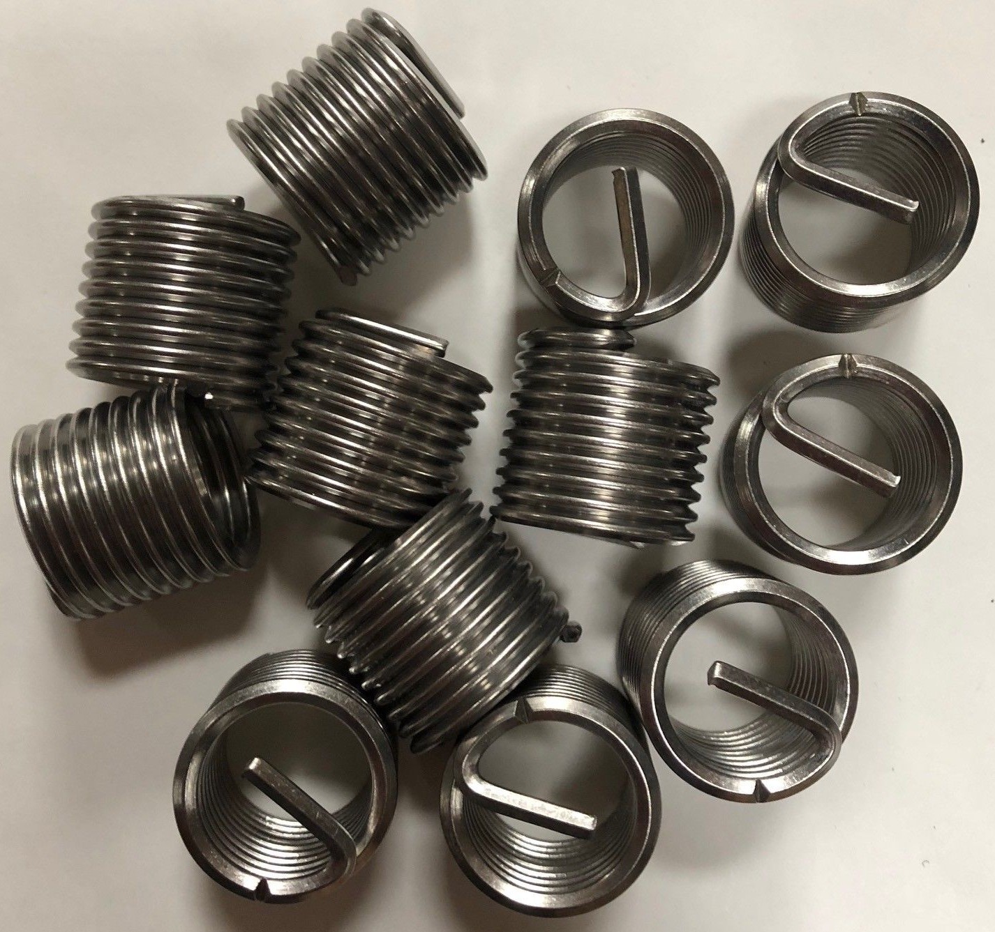 UNC UNF THREAD REPAIR WIRE INSERTS 6 8 10 12 1/4 5/16 3/8 1/2 HELICOIL STAINLESS