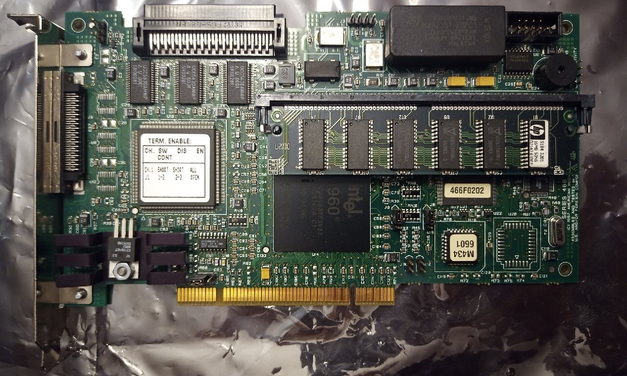 HP NETRAID 1Si SCSI RAID Controller w/ 16MB cache PCI - TESTED