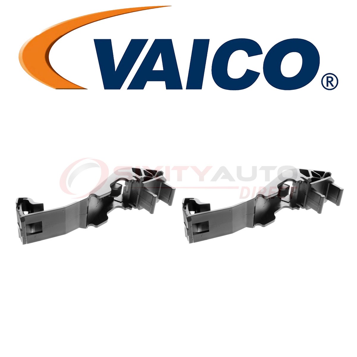 2 pc VAICO Center Upper Radiator Support Bracket for 1995-2001 BMW 740i - hl