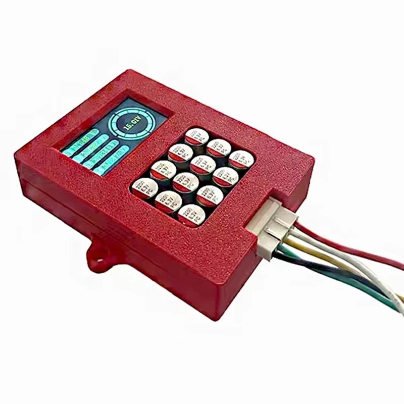 4S Li-ion LiFePo4 Battery Pack 5A Active Equalizer Balancer with Voltage display