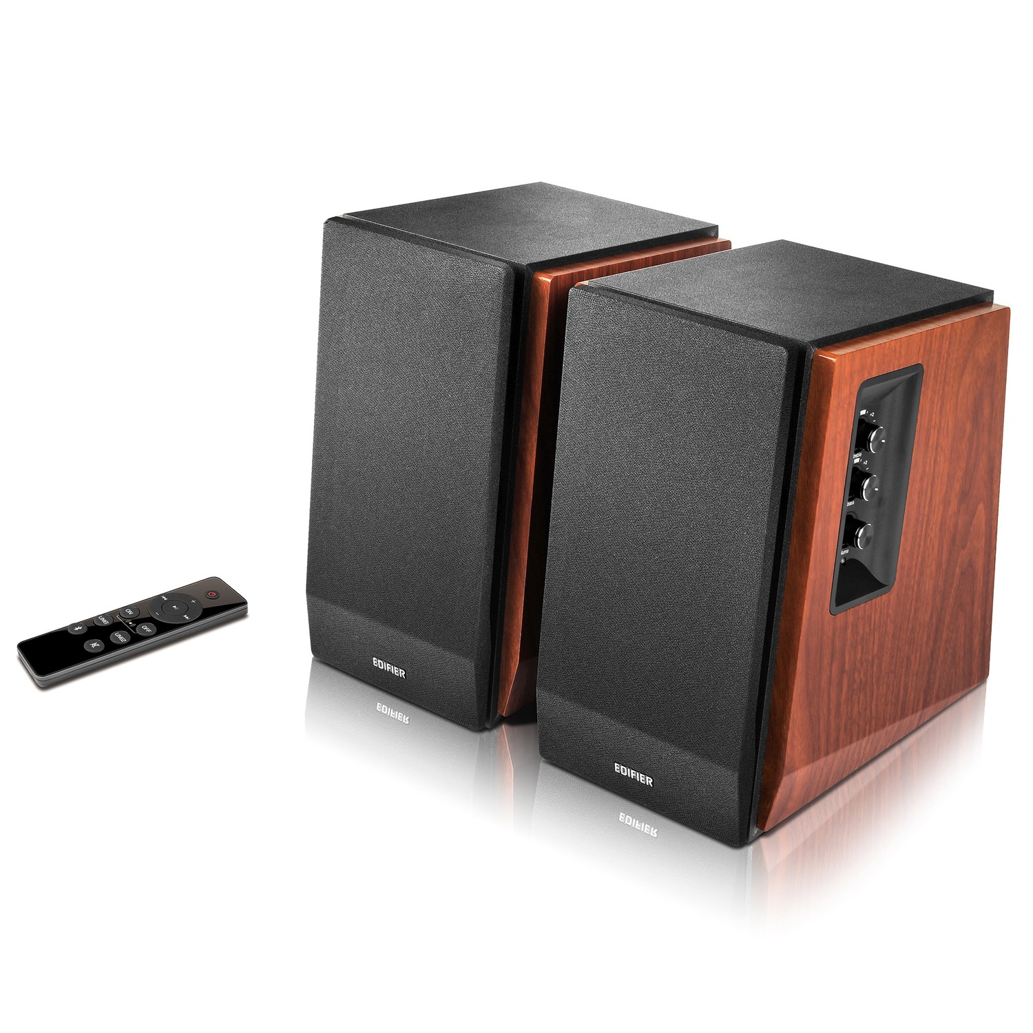 66-Watt Continuous-Power Amplified Bluetooth® 2.0 Bookshelf Speaker System...