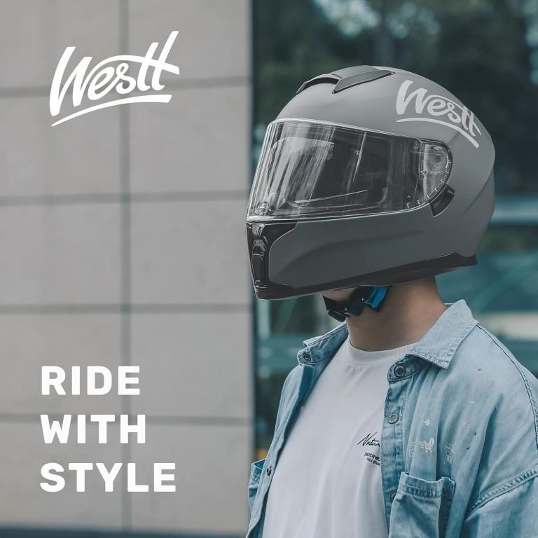 Motorcycle helmet Westt Storm X Size Small