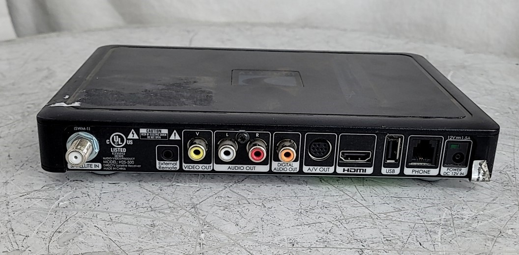DIRECTV H25-500 HD Receiver SEE NOTES