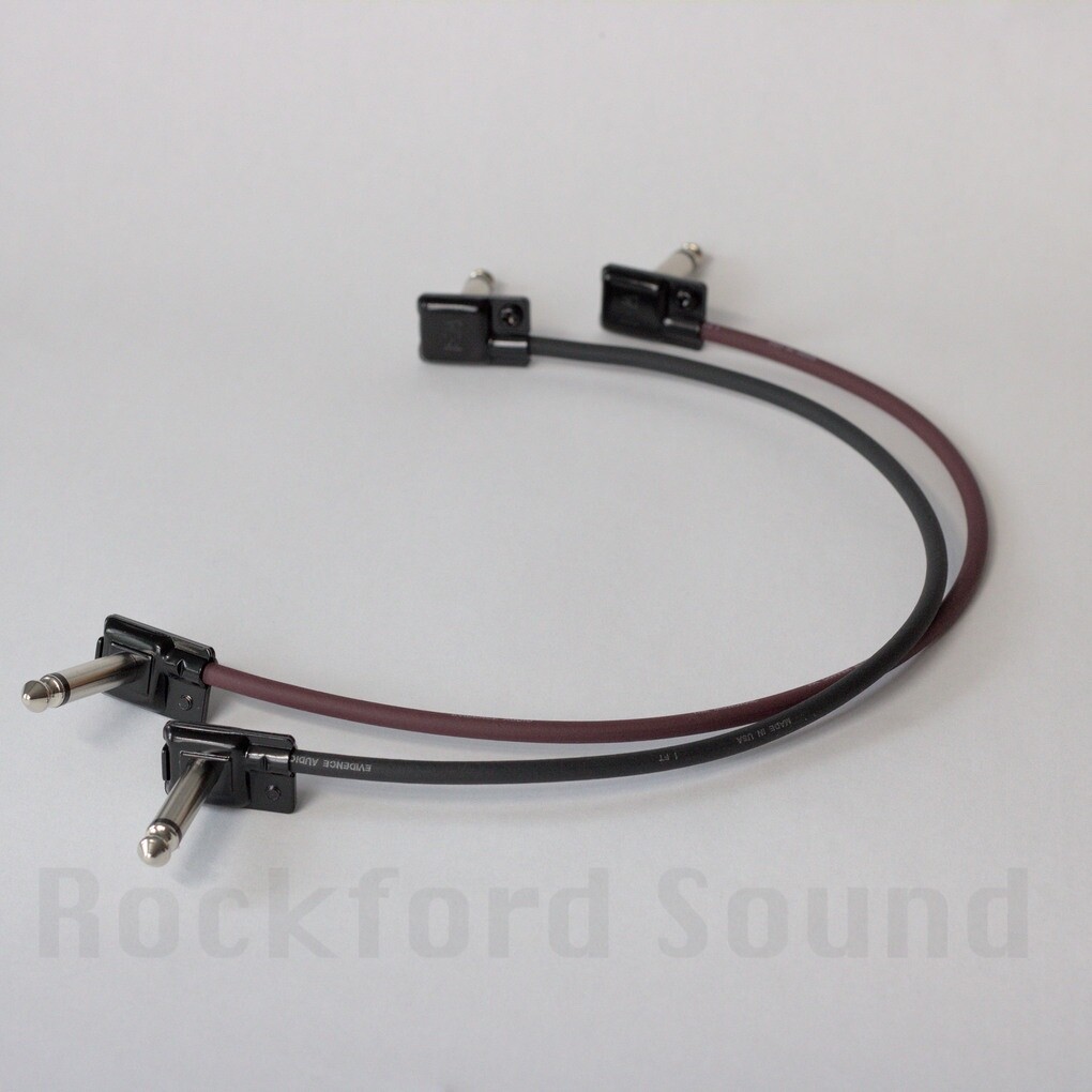 Evidence Audio The Monorail Patch Cable, ESP Right Angle Soldered Plugs