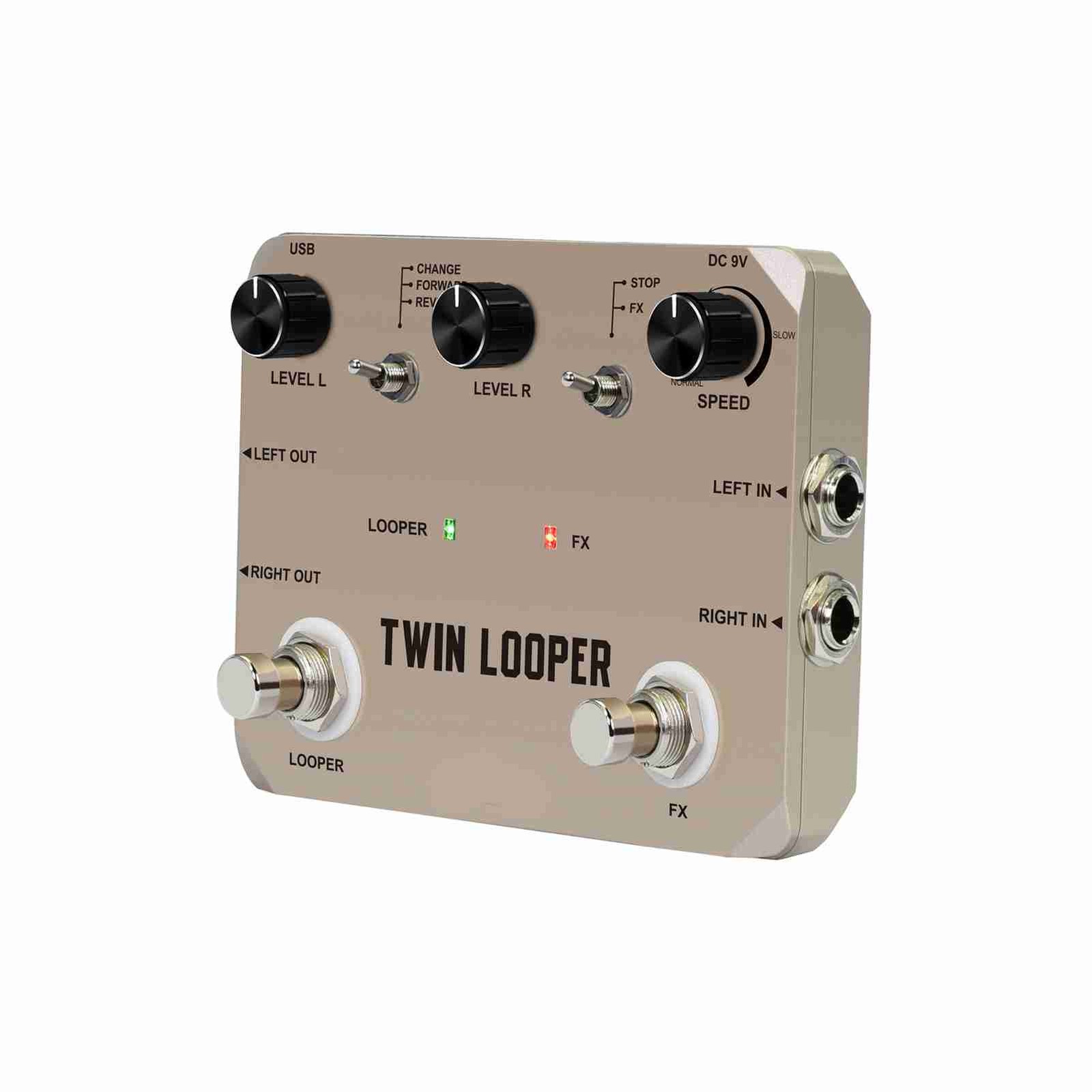 Guitar Looper Pedal High‑Quality Audio Capture Multi‑Function Looping Tool