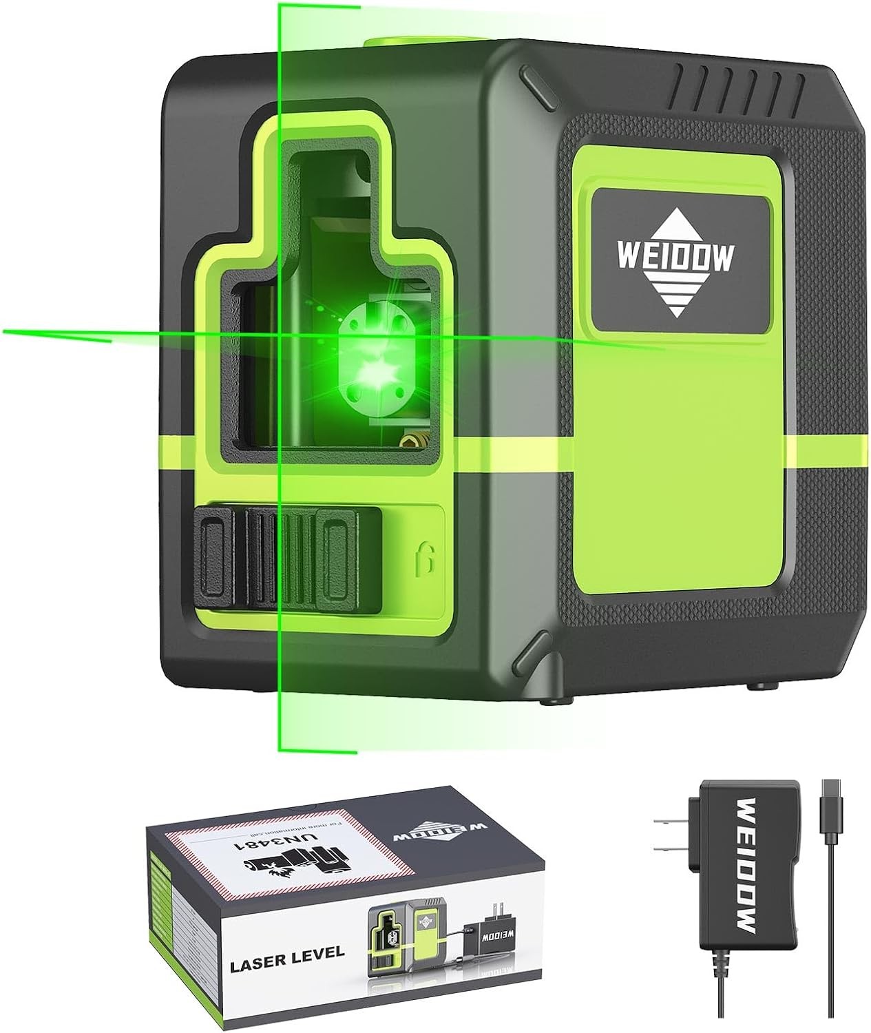 Laser Level 360° Green Cross Line Self Leveling Laser Measuring Tool