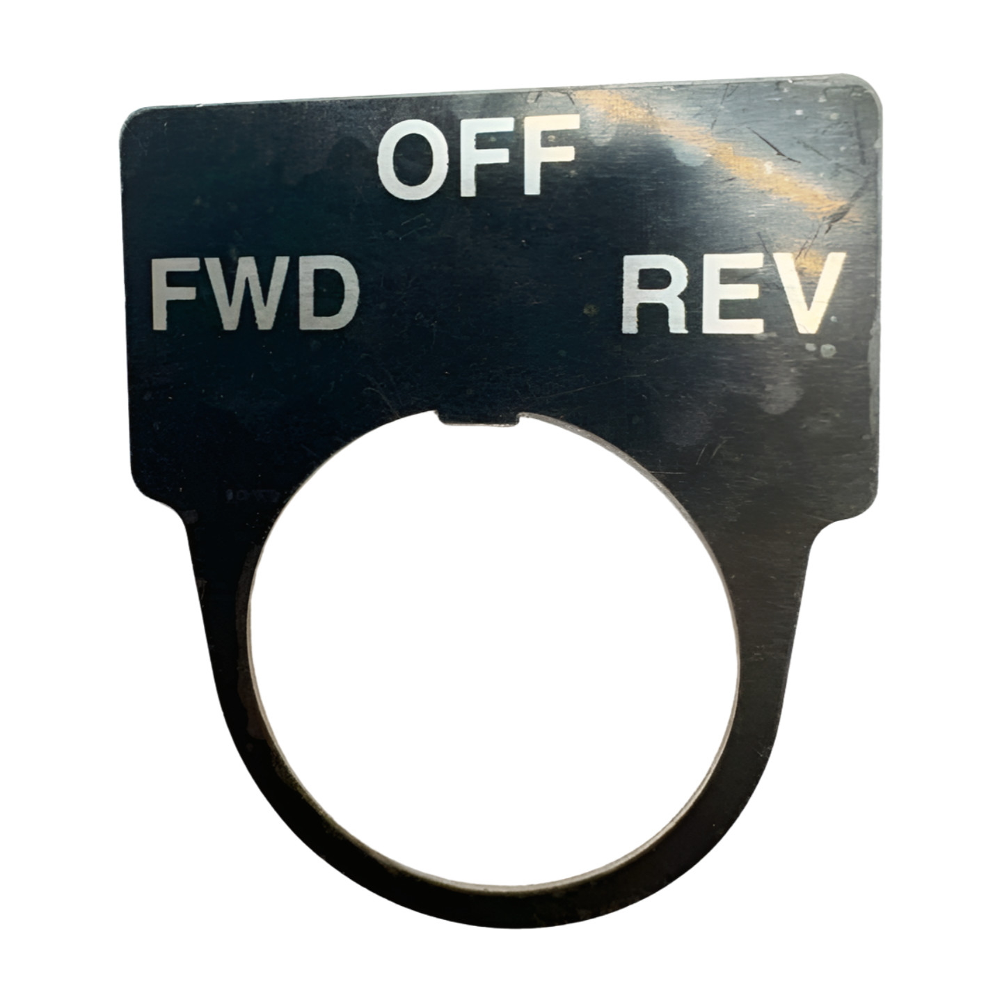 Advance Controls 104515 Selector Switch Label Plate OFF/FWD/REV *Free Shipping*