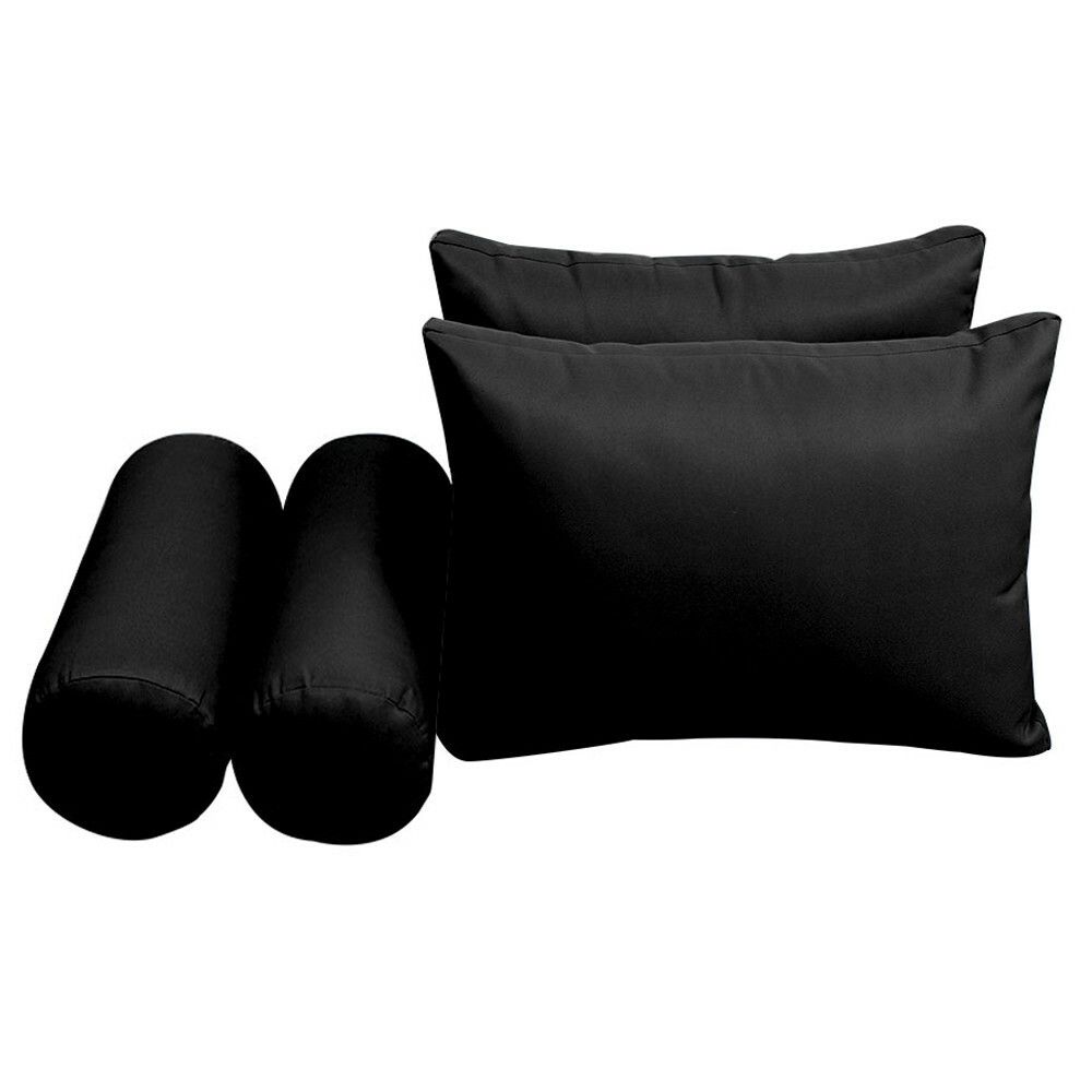 |SLIPCOVER ONLY| S2 Outdoor Bolster Backrest Pillow Covers Knife Edge Full AD109