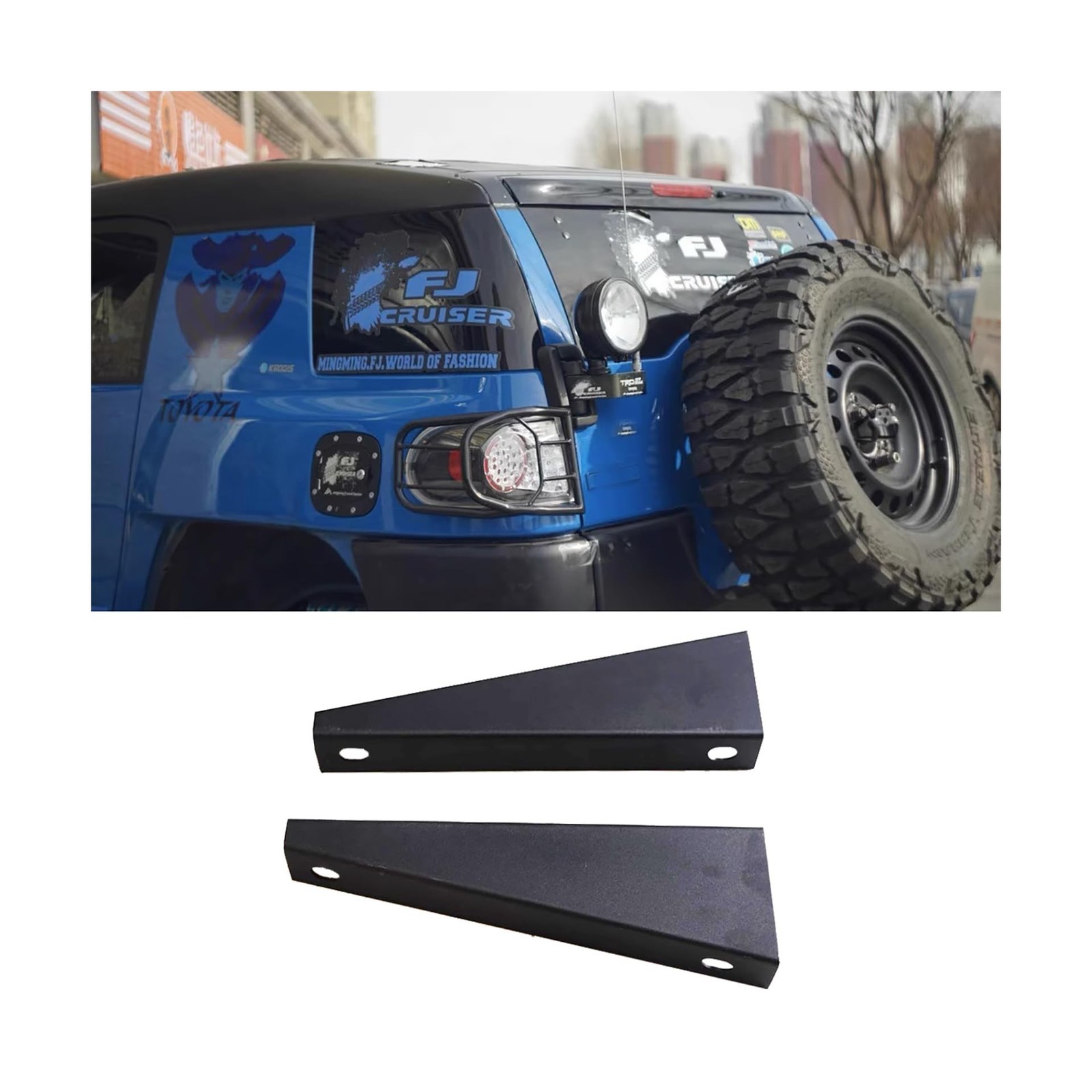 Spare Tire Carrier Compatible with 2007-2022 Fj Cruiser Spare Tire Transfer S...