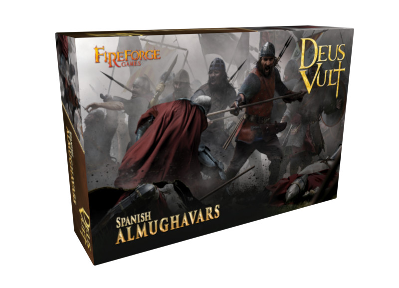 FIREFORGE GAMES DEUS VULT DVSP01-BS SPANISH ALMUGHAVARS 24 MULTIPART 28mm