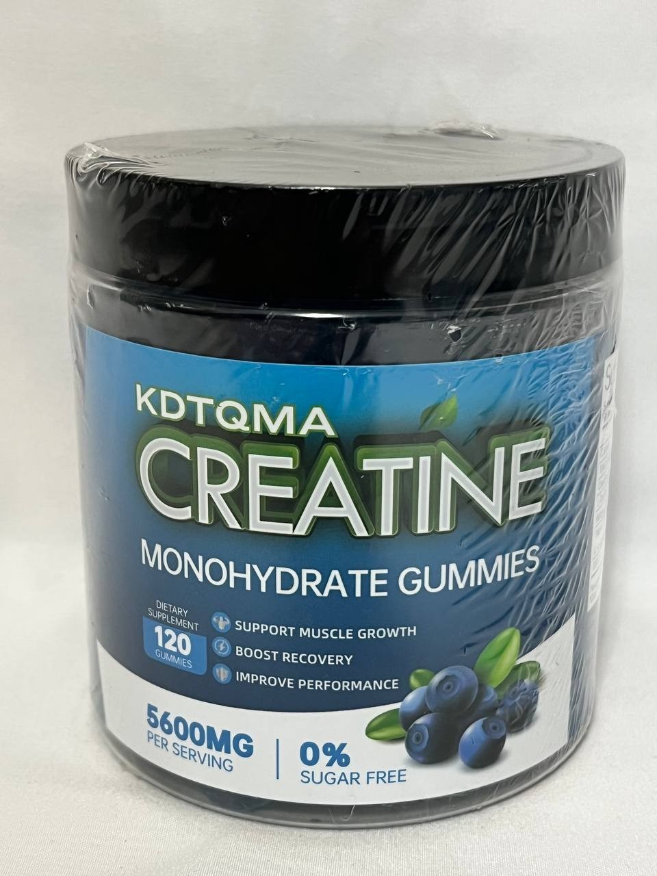Creatine Monohydrate 5000mg Gummy 120 Count Gummies Sugar Free Expires 9/26/26