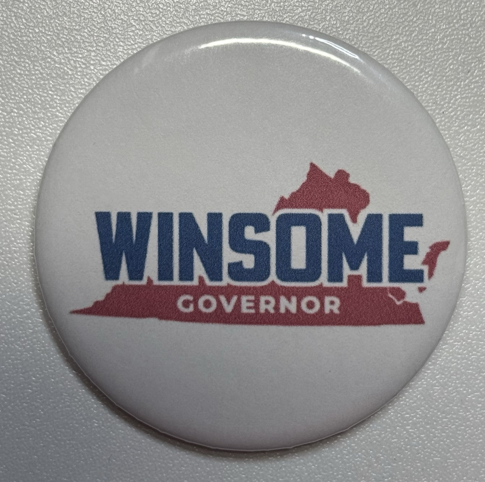 Winsome Sears For Governor Button. 2.25in